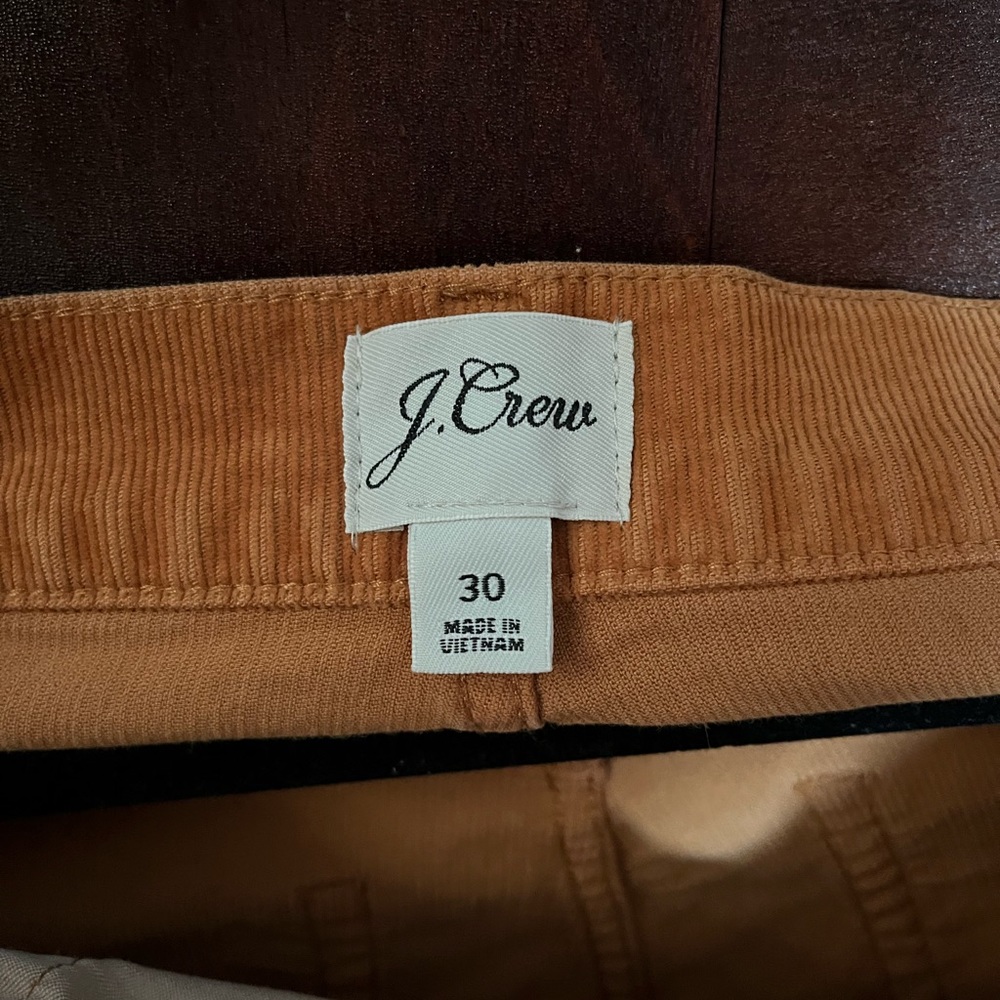 J. CREW CORDUROY JEANS
